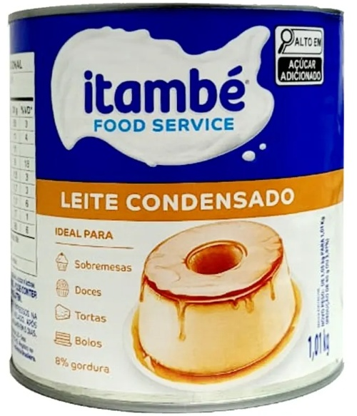 Leite Condensado Lata 1,01kg ITAMBE 