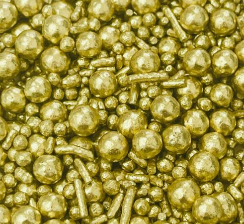 Confeito Sprinkles Gold 50g JADY