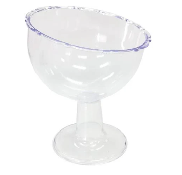 Taça Inclinada Cristal 420ml DOLCELINA