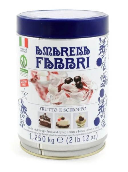 Amarena cereja inteira em calda 1,25kg FA...