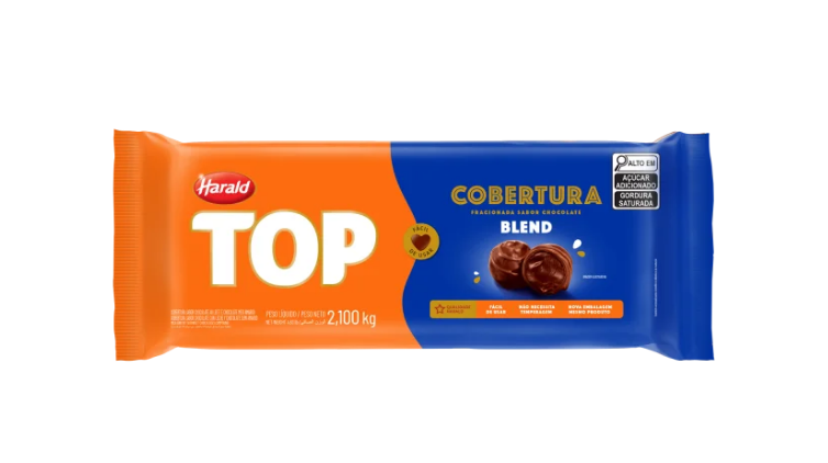 Cobertura Chocolate Blend Barra - 2,1kg H...