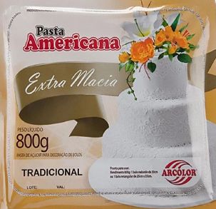 Pasta Americana branca tradicional 800g A...