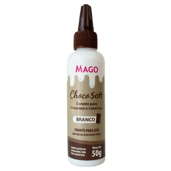 Corante Choco Soft Branco 50g MAGO