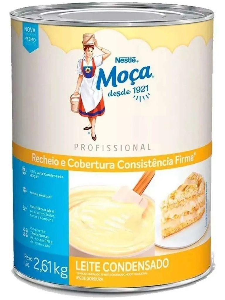 Recheio Moça Cremoso - 2,61kg NESTLÉ