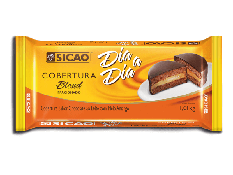 Cobertura Chocolate Fácil  Blend Barra 1,...