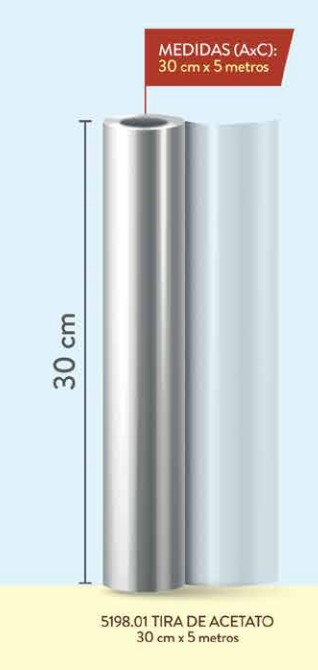 Tira De Acetato 30cm x 5m ULTRA 