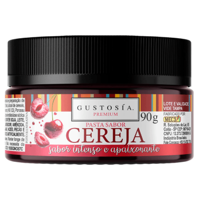 Pasta Saborizante Cereja 90g GUSTOSIA