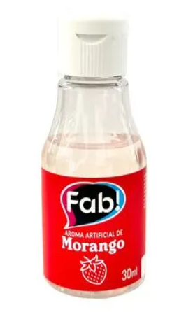 Aroma Artifical Sabor Morango 30ml FAB
