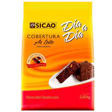 Cobertura Chocolate Fácil   ao Leite Gota...