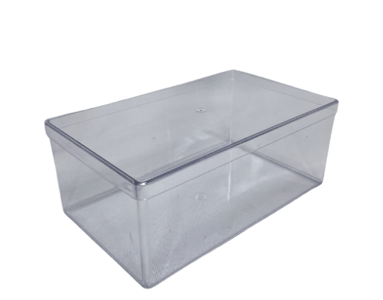 Cake Box Retangular Cristal 1,750L DOLCELINA