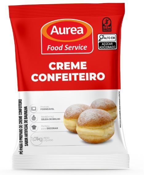 AUREA Creme Confeiteiro Pó Tradicional 1,...