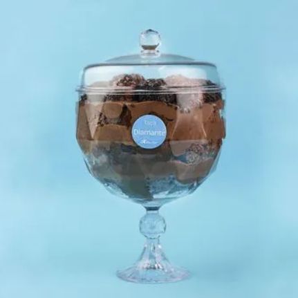 Taça Diamante com Tampa 1,25L BLUESTAR