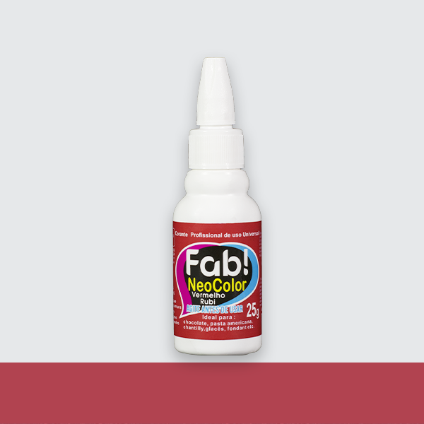 Corante Universal Vermelho Rubi 25g gel -...