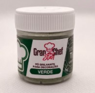 Corante em pó brilhante Star Verde Virgem...