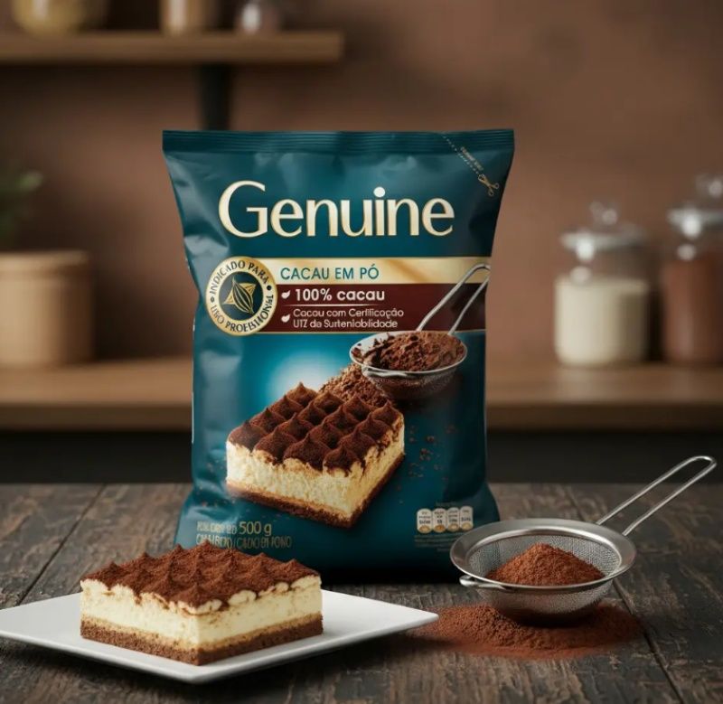 GENUINE Cacau Em Pó 100% 500g