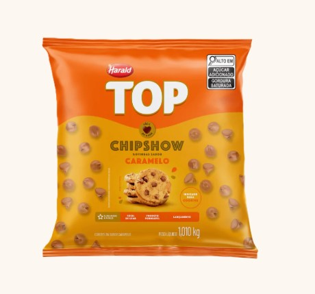 Cobertura Forneável Chipshow Sabor Carame...