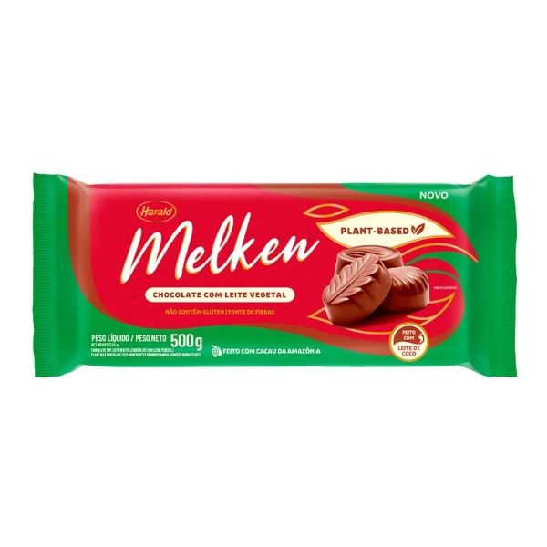 Chocolate Nobre Plant Based Barra 500g HA...