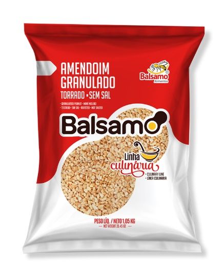 Amendoim Torrado Granulado Sem Sal 1,05kg...