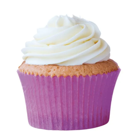 Forminha n°02 Mini Cupcake Lilás 45 unida...
