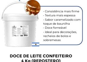 Doce de Leite Repostero Argentino 4kg FIN...