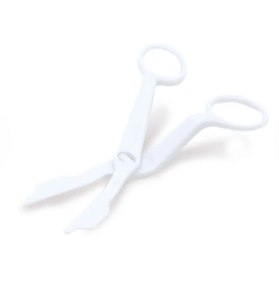 Tesoura Para Flor Plástico Branco ALLONSY