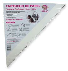 Cartucho Papel 30x30cm 25 unidades MAGO