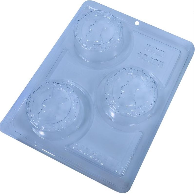BWB 10625 Forma Pao de mel 140g 3 Cav. 3 ...