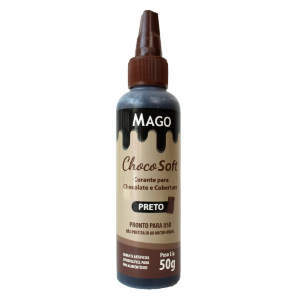 Corante Choco Soft Preto 50g MAGO