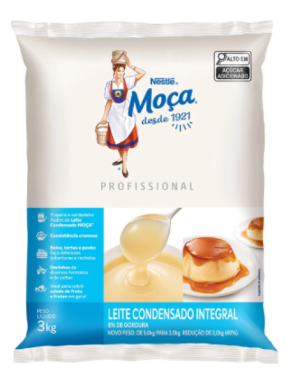 Leite Condensado Moça - 3kg NESTLÉ