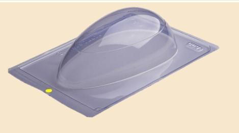 Forma de Acetato PF035 - 3 partes Ovo Lis...