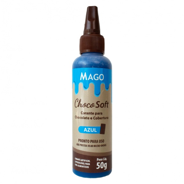 Corante Choco Soft Azul 50g MAGO