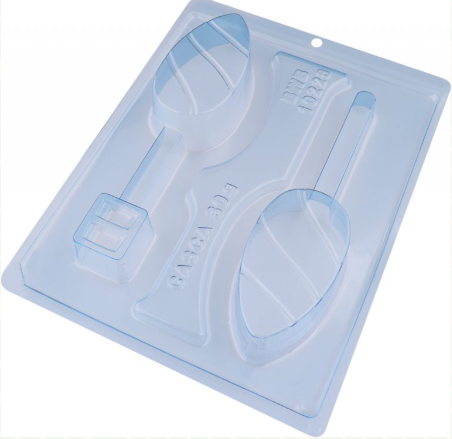 BWB 10228 Forma 3 Partes Paleta Ovo 2 Cav.