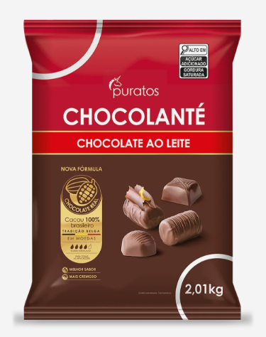 Chocolate Ao Leite Gotas 2,01kg Chocolan ...