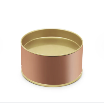 Lata para doces Rose Gold 10x13cm - 01 un...