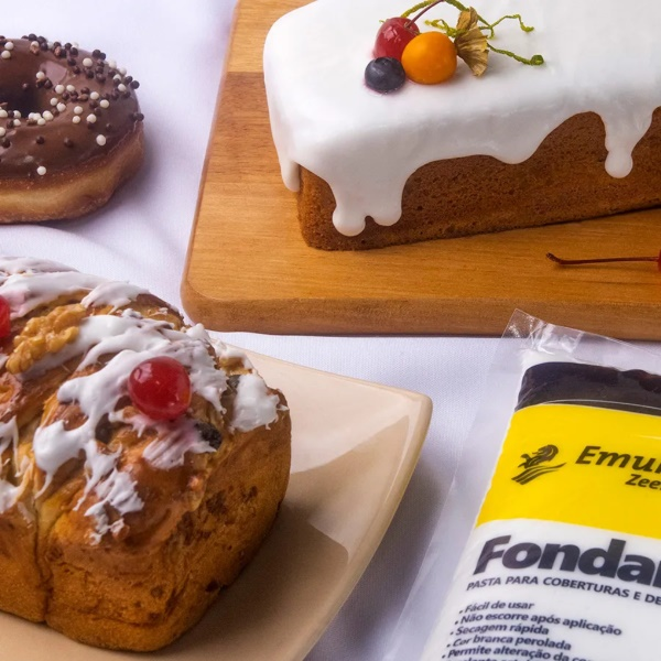 EMZT Fondant - Pasta p/ coberturas e deco...