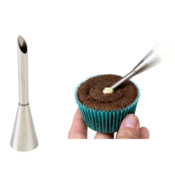 Bico De Confeitar Recheio Cupcakes SILVER