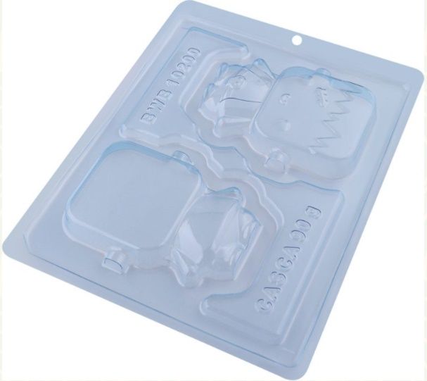Forma para Chocolate BWB 10200 - 3 Partes...