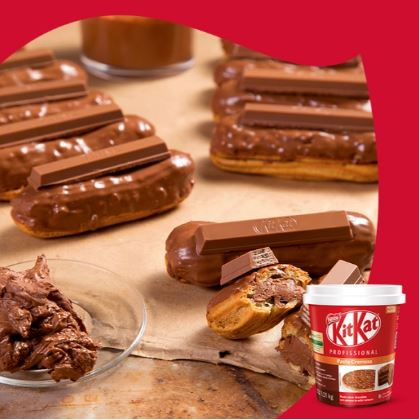 Recheio Kit Kat Pasta Cremosa 1,01kg NESTLÉ