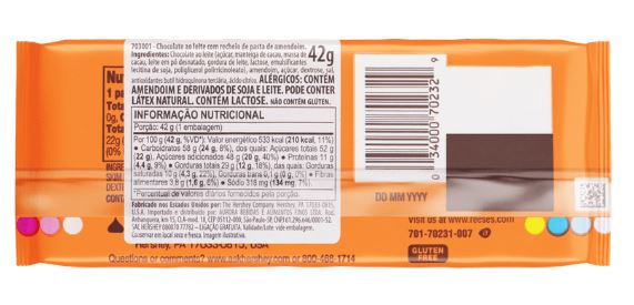 Bombom Americano Peanut Butter Cup 42g RE...