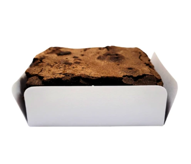 Forma 4 Pétalas Branco Brownie - 25 unida...