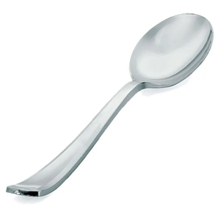 Colher Sobremesa Premium Prata - 10 unida...