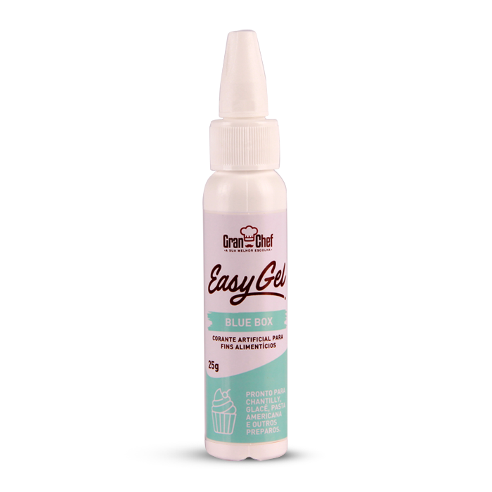 Corante Easy Gel Blue Box 25g   GRAN CHEF