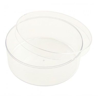 Cake Box Cristal formato redonda com tamp...