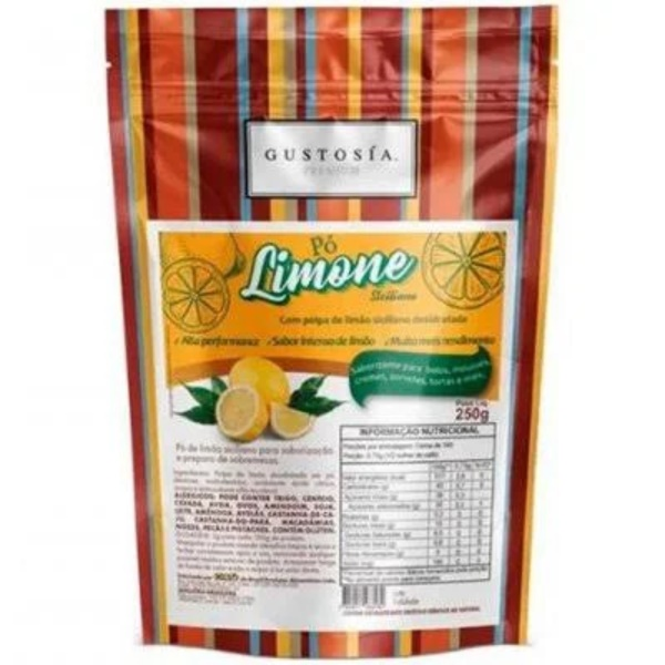 Pó saborizante Limone Siciliano 250g GUST...