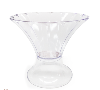 Taça Diamante Cristal com Base 2,300L DOL...