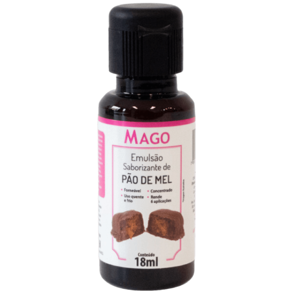 Emulsão Saborizante de Pao de Mel 18ml MAGO