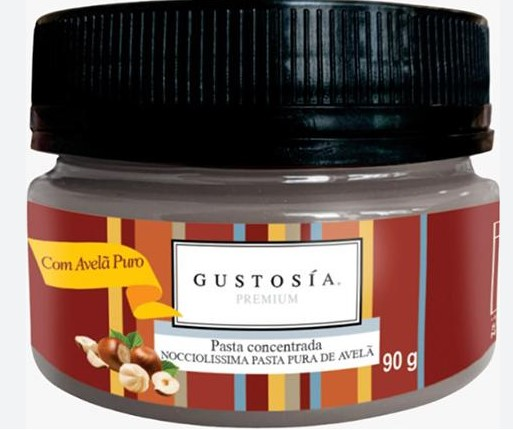 Pasta Saborizante Avelã Nocciolissima 90g...
