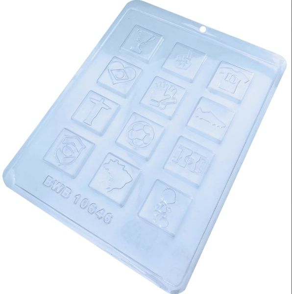 BWB 10646 Forma Tabletinho Brasil 6g 12ca...
